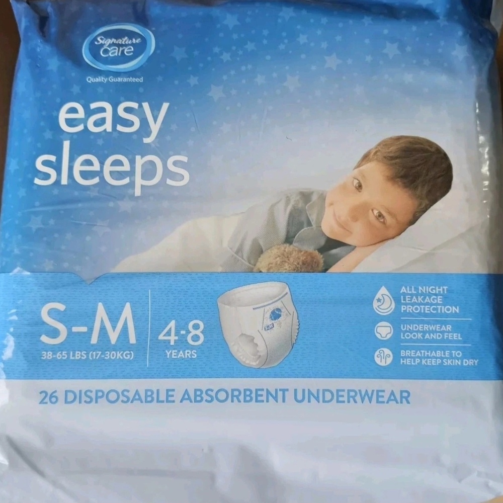 Signature Easy Sleeps Kids Underwear  Count 104